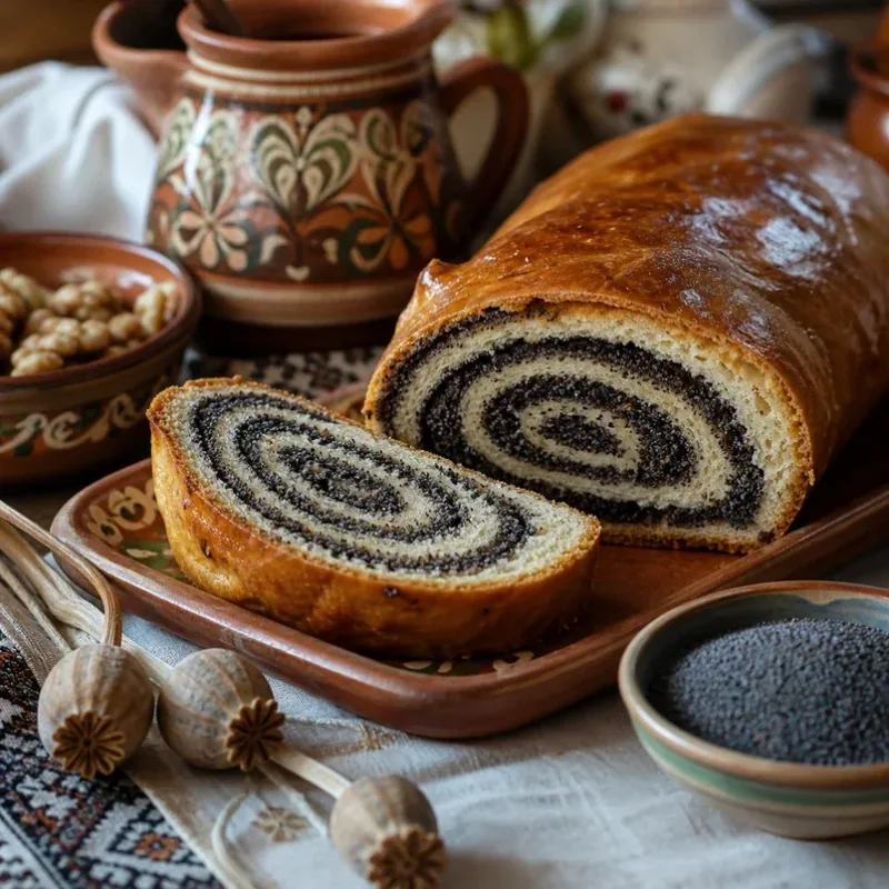Gambar resep Roti Gulung Biji Poppy Ukraina