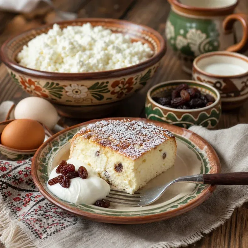Gambar resep Syrnyk Lviv