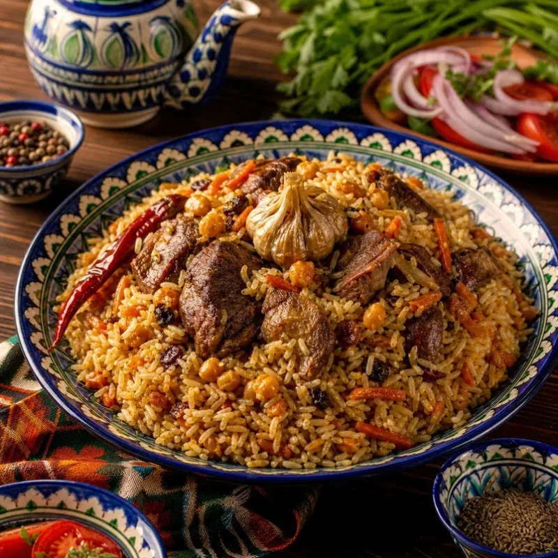 Gambar resipi Plov Uzbekistan