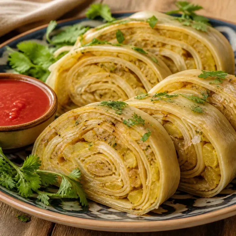 Gambar resep Khanum Uzbekistan
